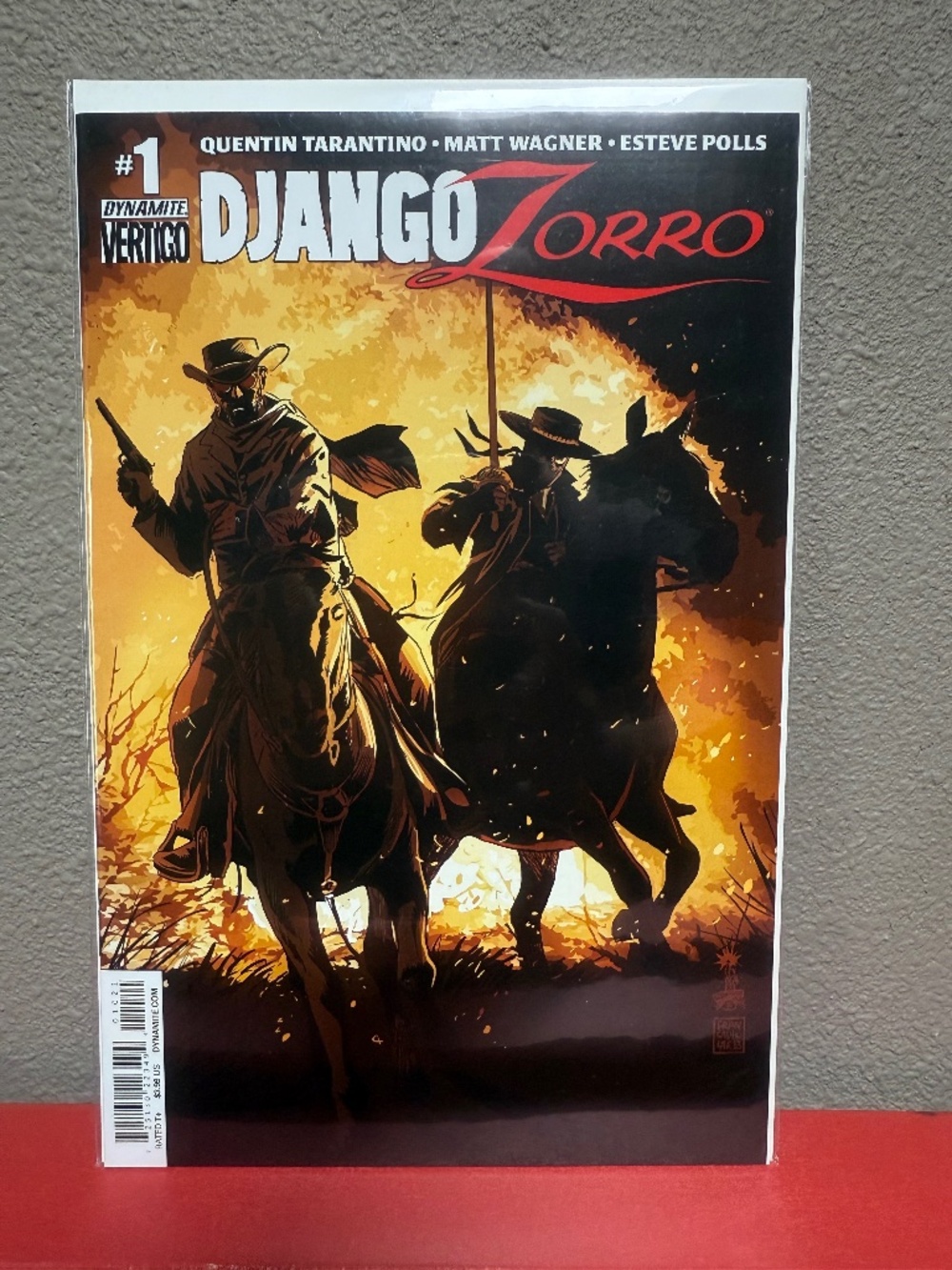 DJANGO ZORRO #1 Cover B (2014) Francavilla Variant Tarantino Dynamite Vertigo NM